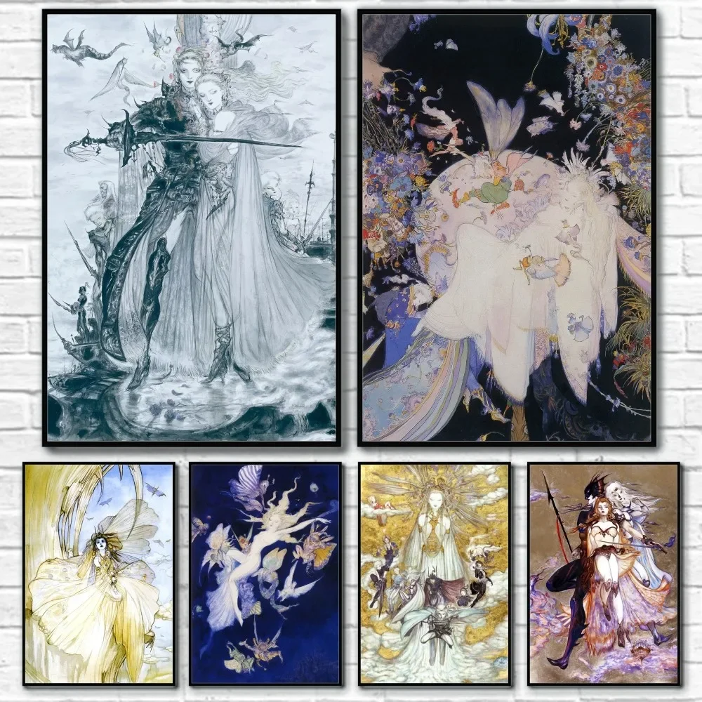 Luxury Lifestyle Photography - Yoshitaka Amano Final Fantasy Oyunu Lüks