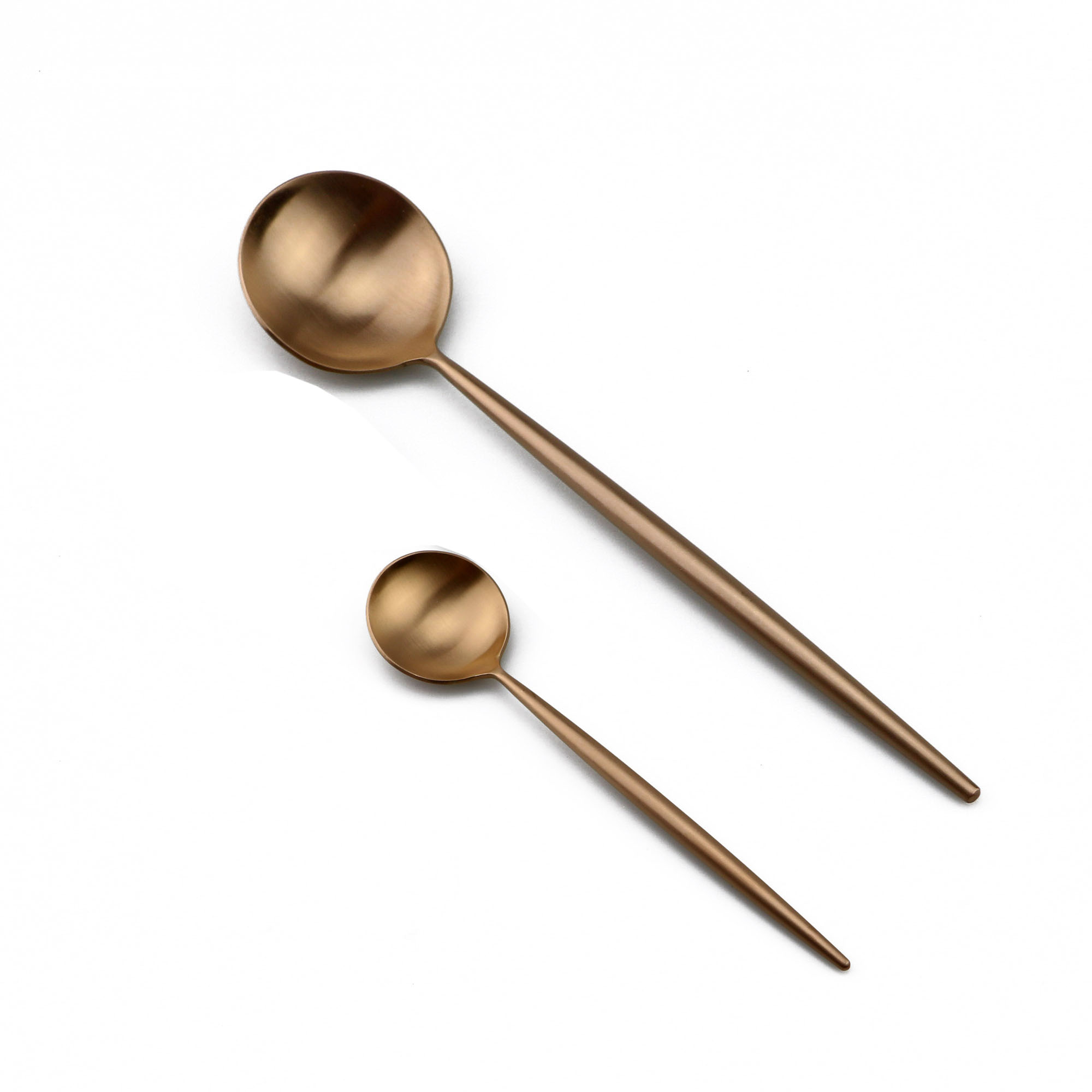 24-Pcs gül altın çatal bıçak k - Gold Plated Cutlery incelemesi ve fiyatı