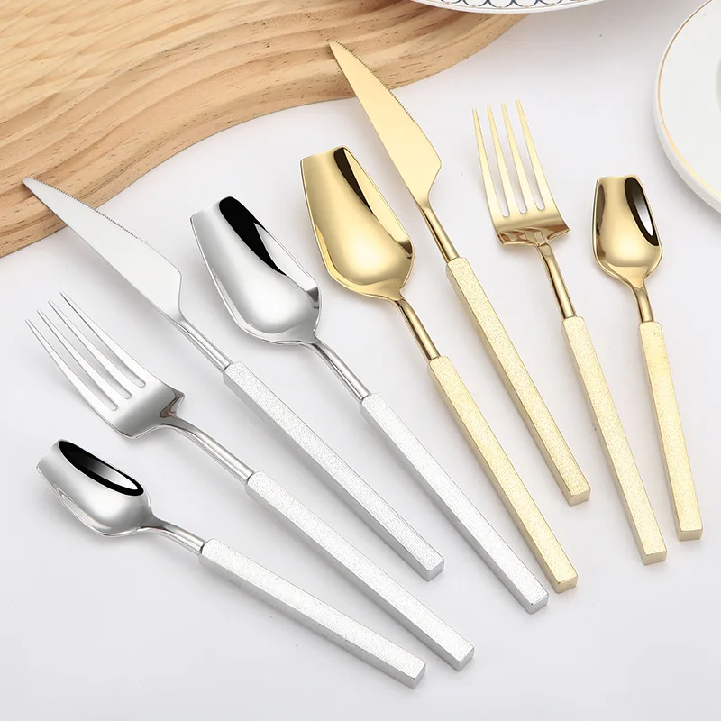 4 adet Lüks çatal bıçak kaşık  - Gold Plated Cutlery incelemesi ve fiyatı
