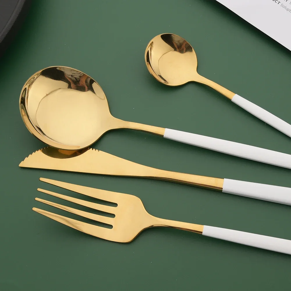 16/24/32/48 adet yemek takımı  - Gold Plated Cutlery incelemesi ve fiyatı
