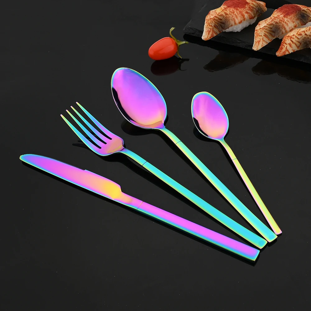 16 adet siyah altın çatal bıça - Gold Plated Cutlery incelemesi ve fiyatı