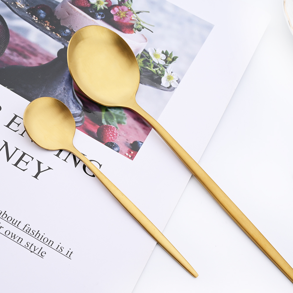 Drmfiy Siyah Saplı Altın Kahve - Gold Plated Cutlery incelemesi ve fiyatı