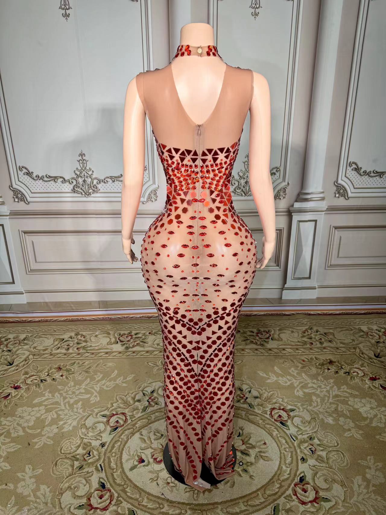 Lüks Ayna Rhinestones Uzun Elb - Luxury Lifestyle Photography incelemesi ve fiyatı