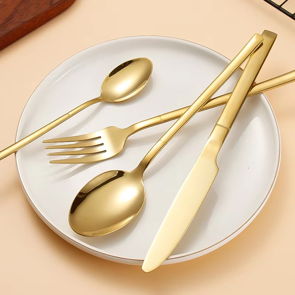 6/24/30 adet altın sofra setle - Gold Plated Cutlery incelemesi ve fiyatı
